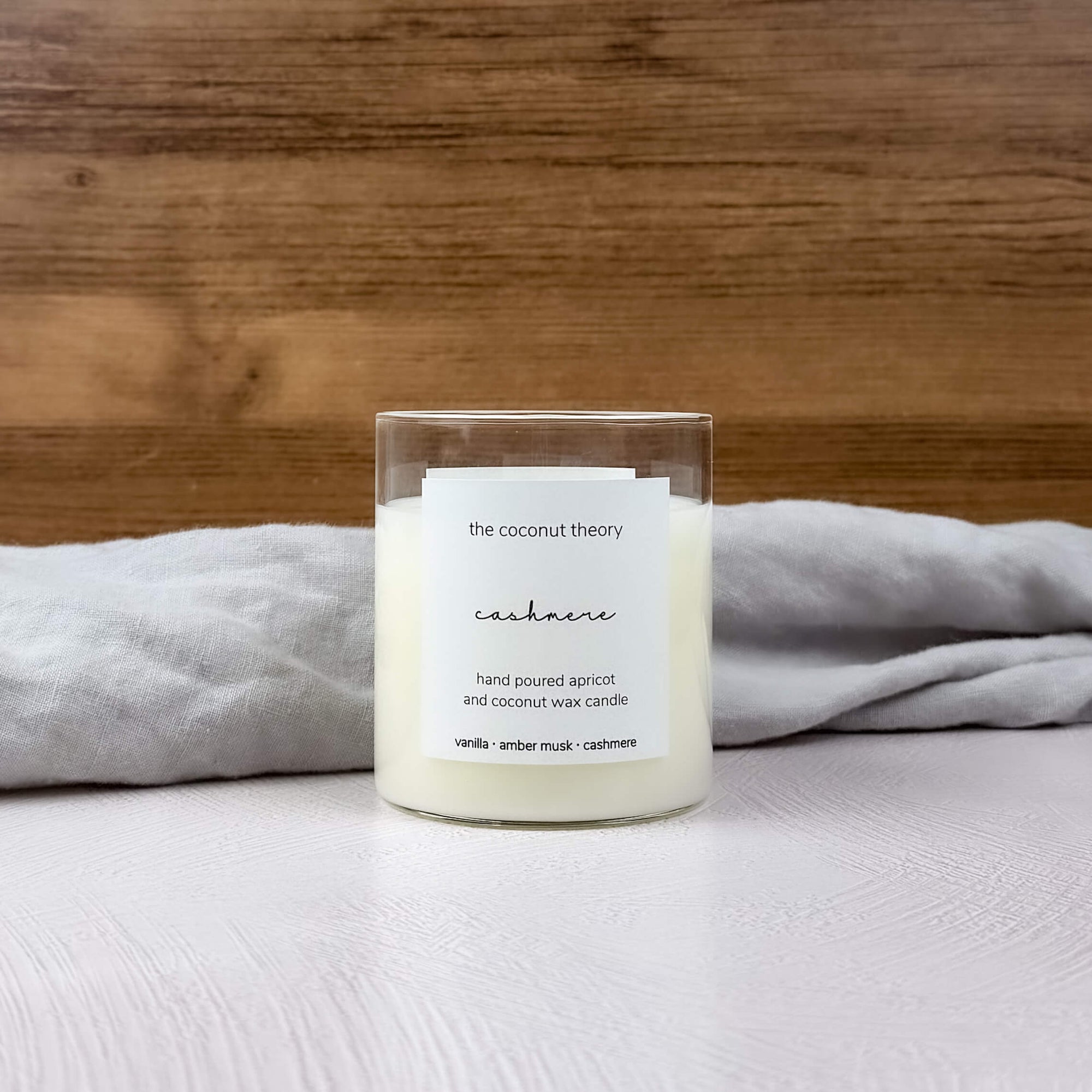 Cashmere Vanilla Candle | Cashmere | The Coconut Theory