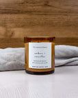 Amber Vanilla Jasmine Candle | Amber + Vanilla | The Coconut Theory