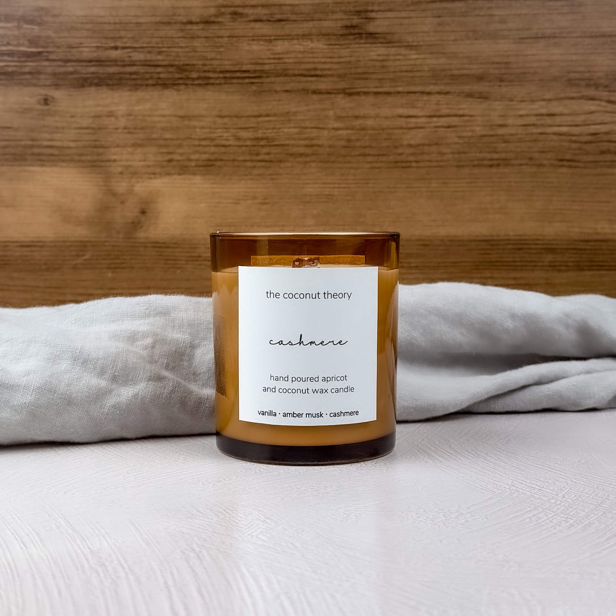 Cashmere Vanilla Candle | Cashmere | The Coconut Theory