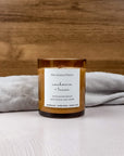 Sandalwood Vanilla Candle | Cashmere + Linen | The Coconut Theory