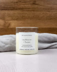 Sandalwood Vanilla Candle | Cashmere + Linen | The Coconut Theory