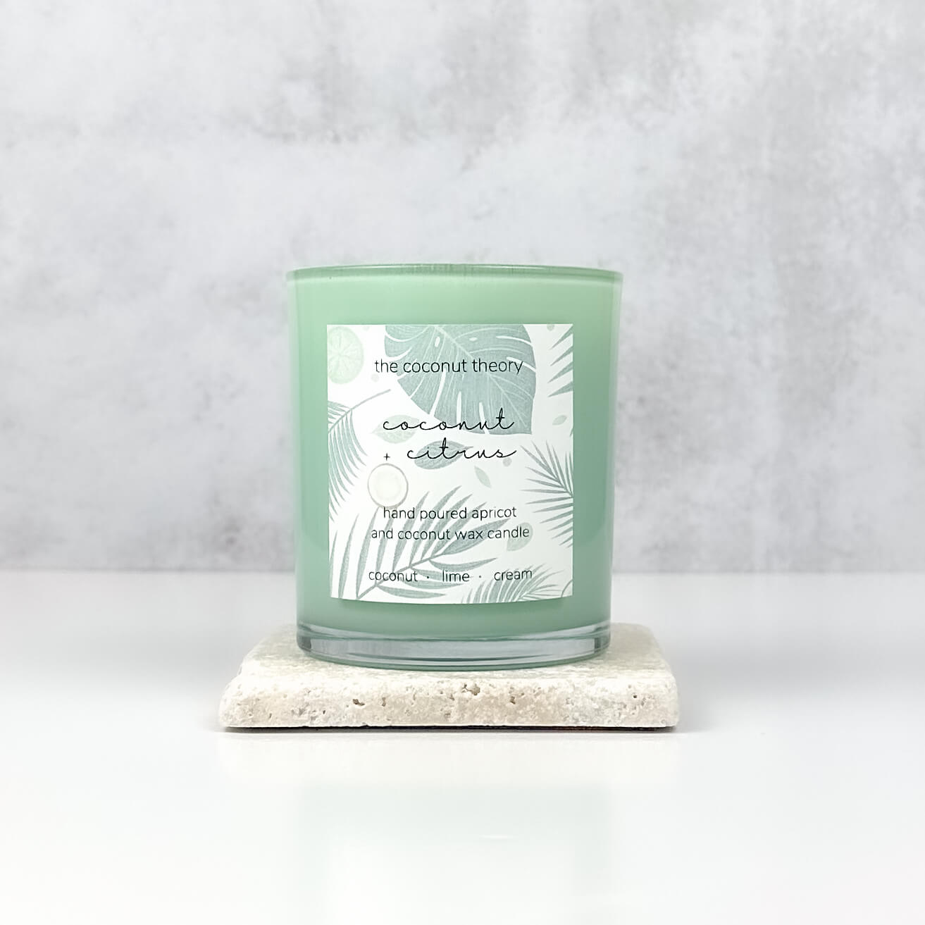 Coconut + Citrus Candle | Tropical Citrus Scented Candle