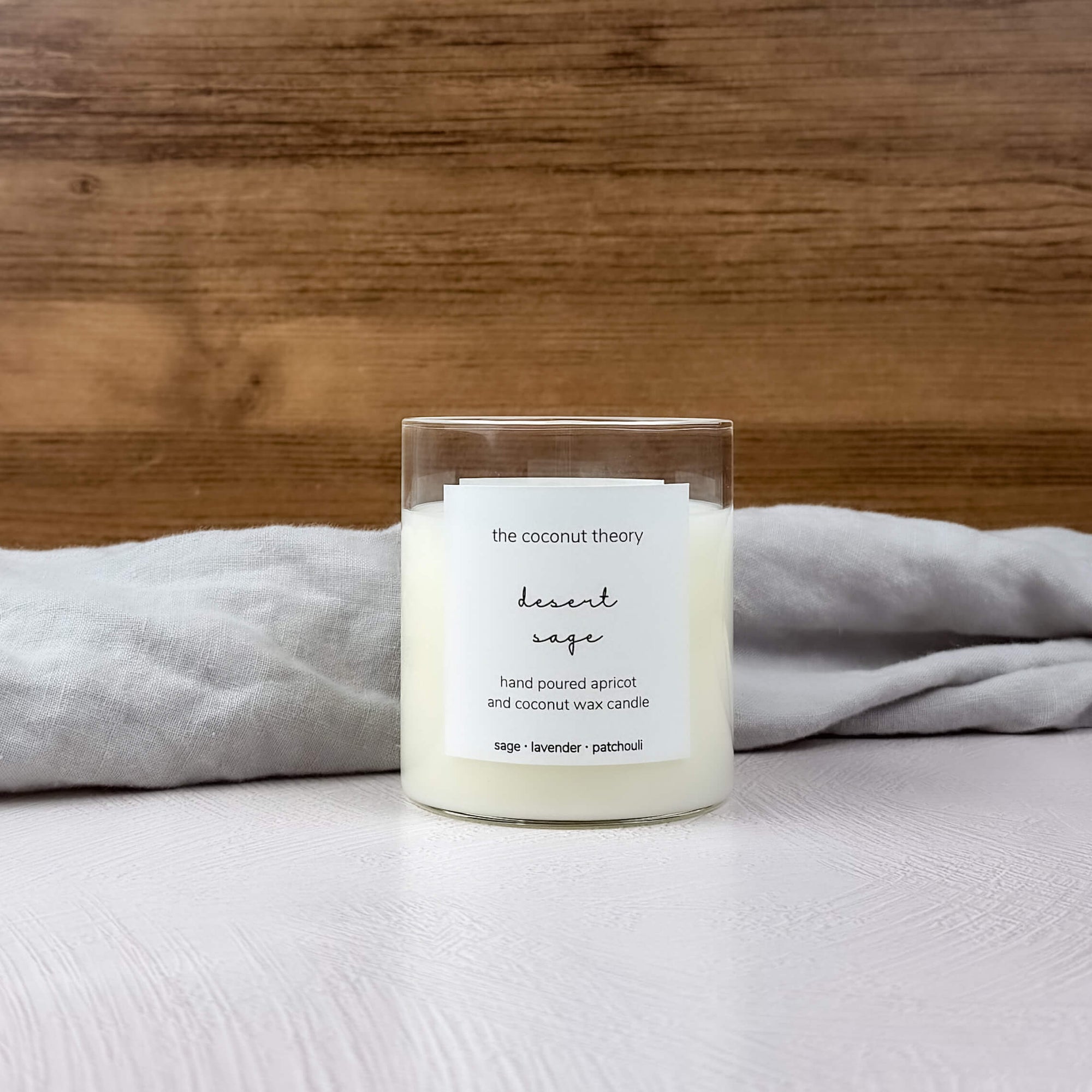Sage Lavender Candle | Desert Sage | The Coconut Theory
