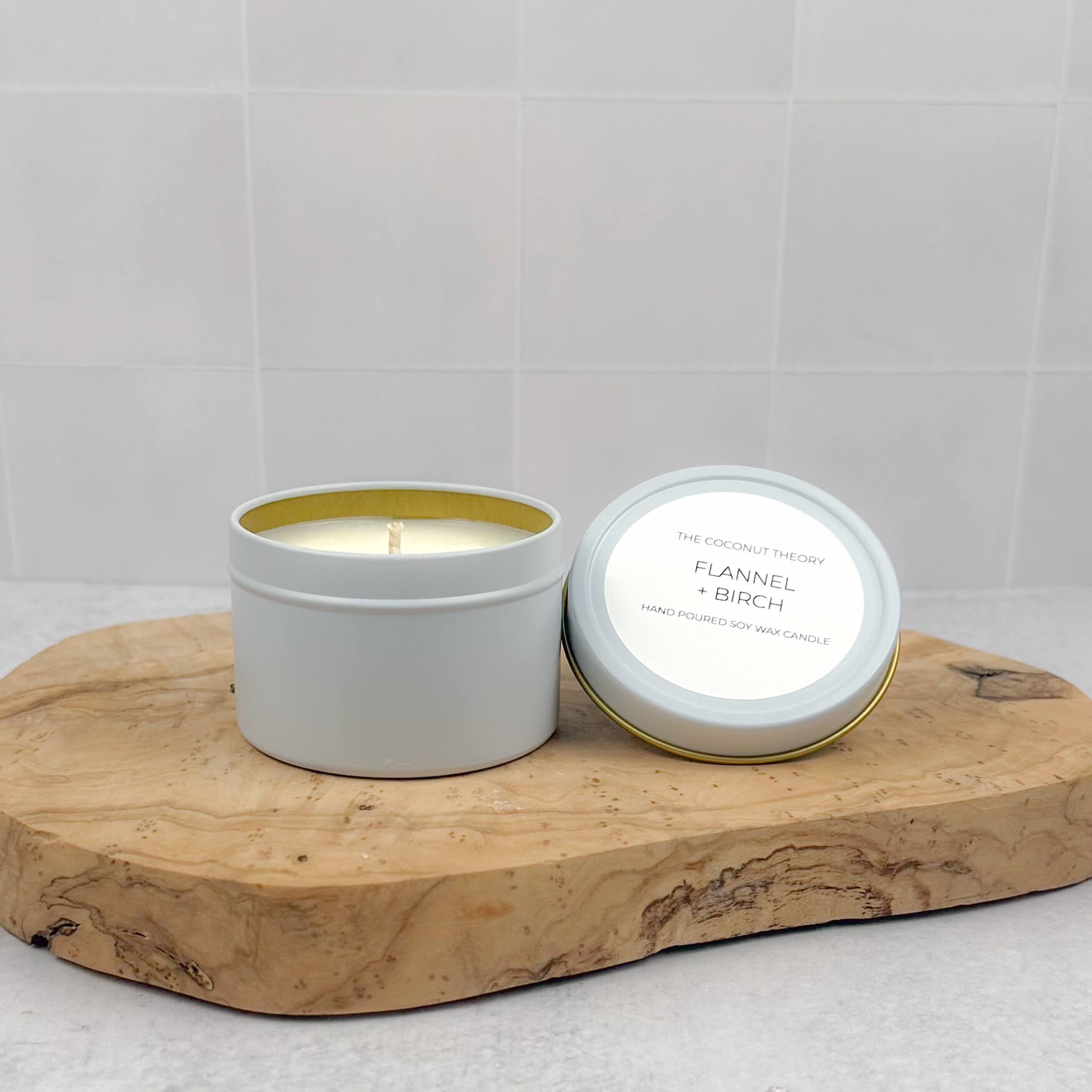 Candle ~ Flannel + Birch