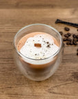 Vanilla Bean Latte Candle | Harvest Home Coffee House Collection