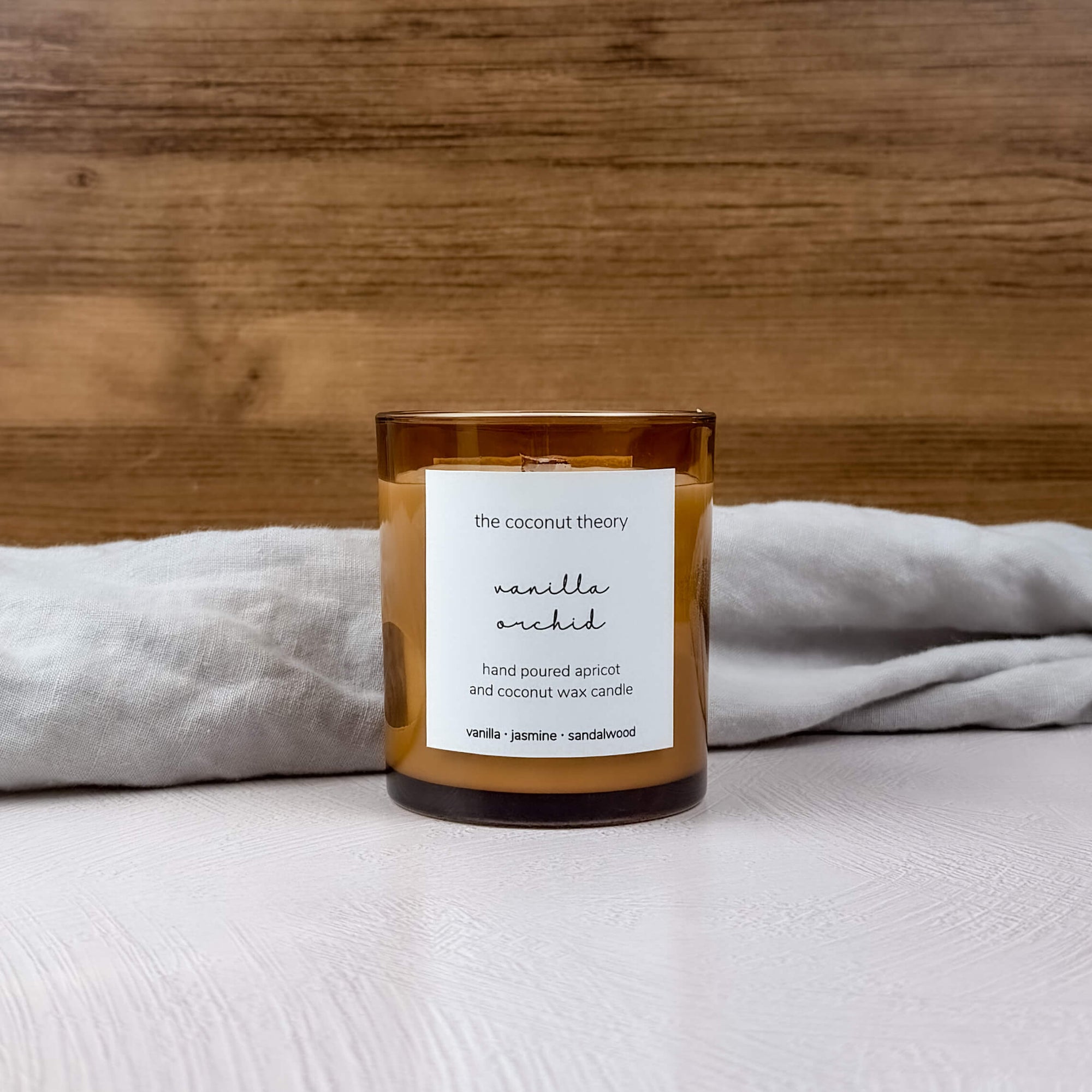 Vanilla Jasmine Candle | Vanilla Orchid | The Coconut Theory