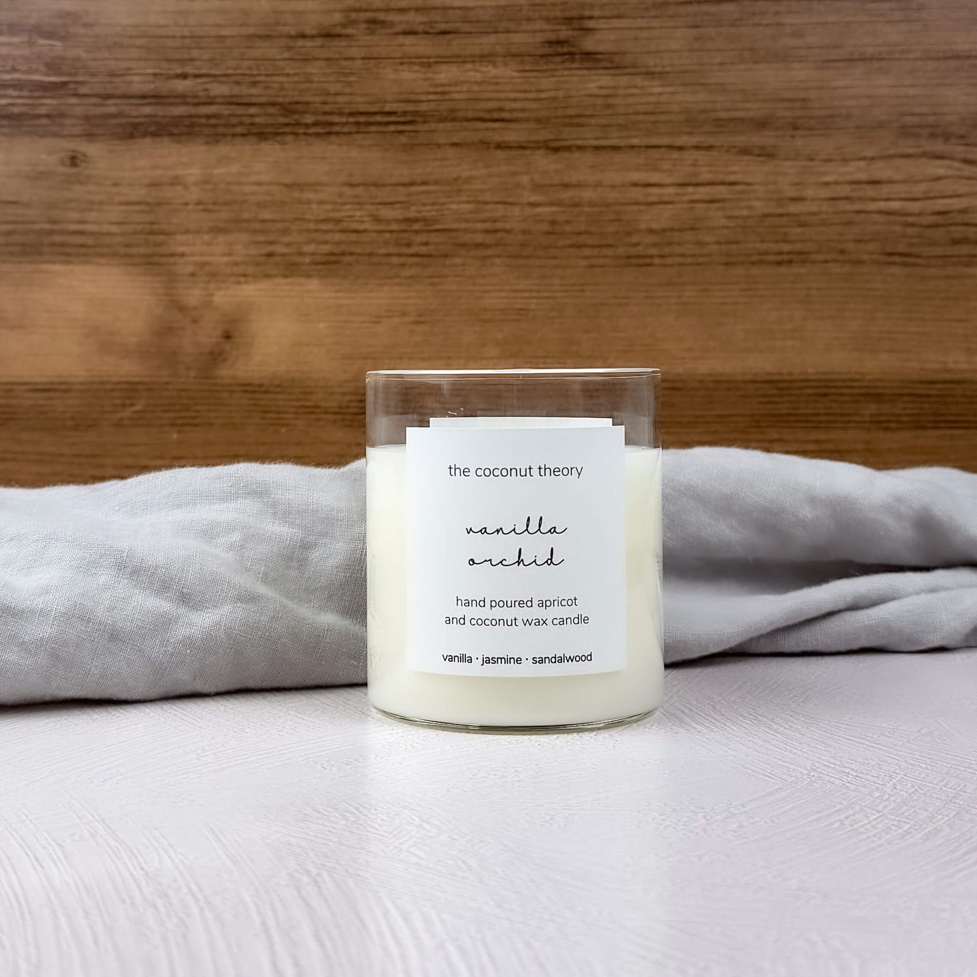 Vanilla Jasmine Candle | Vanilla Orchid | The Coconut Theory