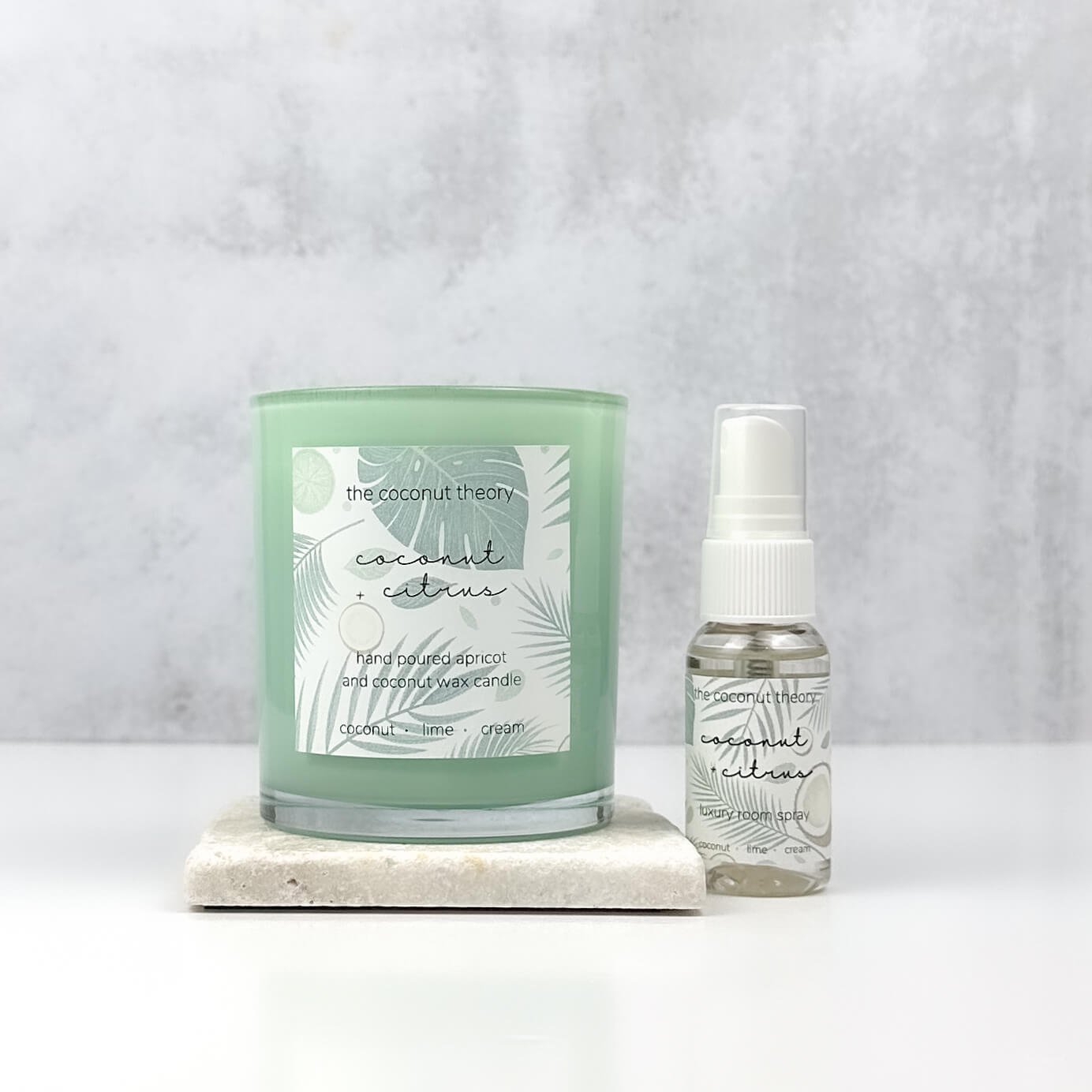 Coconut + Citrus Candle | Tropical Citrus Scented Candle