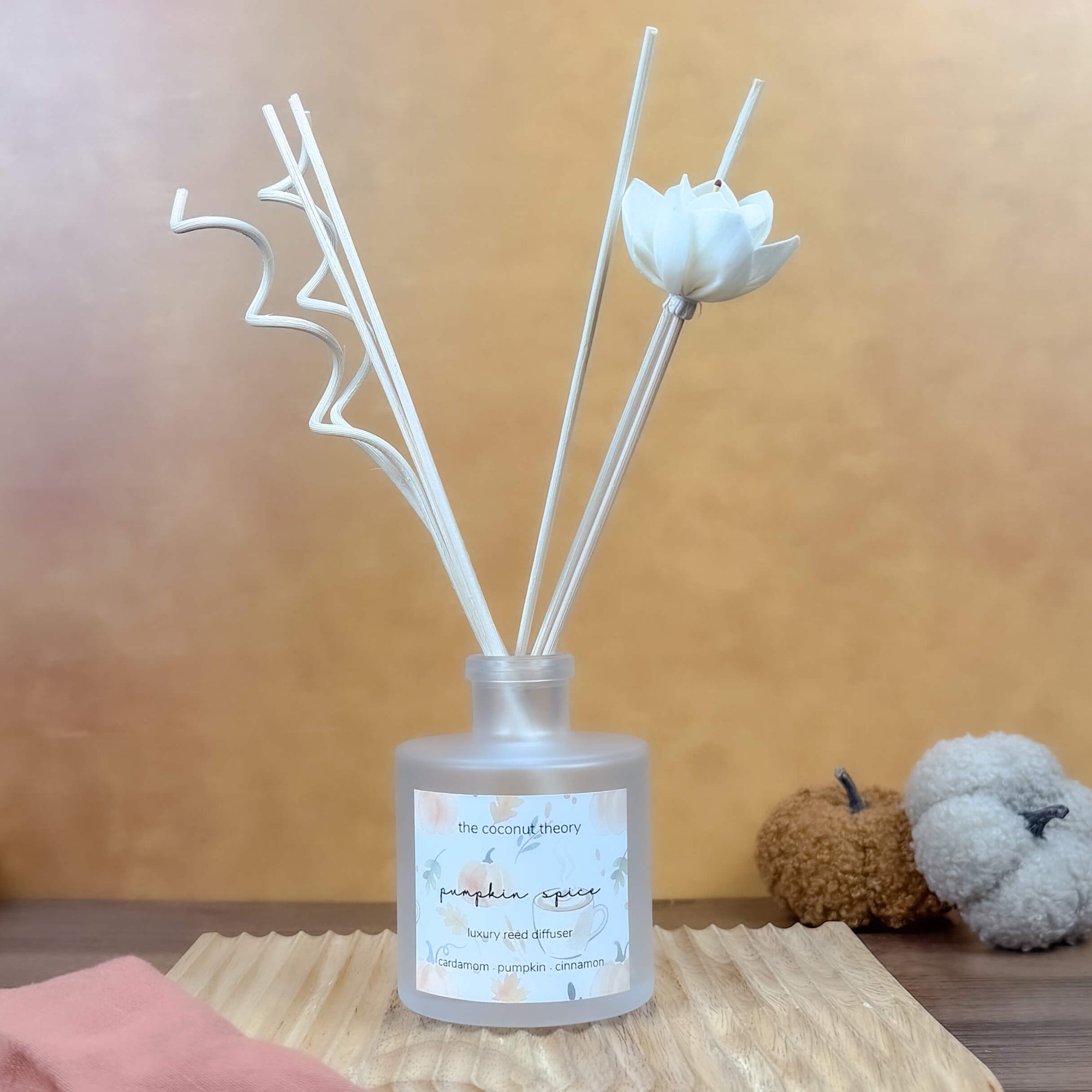 Pumpkin Spice | Reed Diffuser | Warm + Cozy