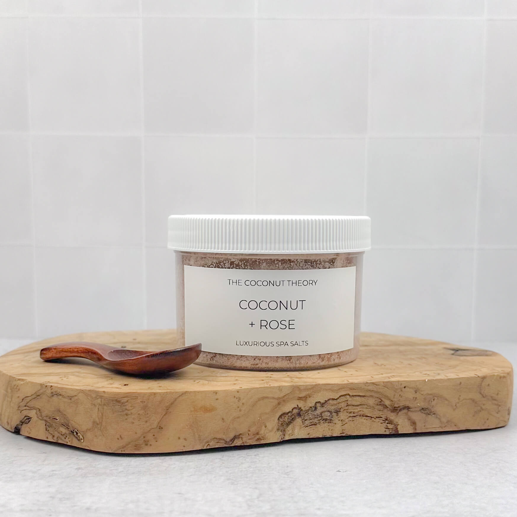 Luxurious Spa Salts ~ Coconut + Rose