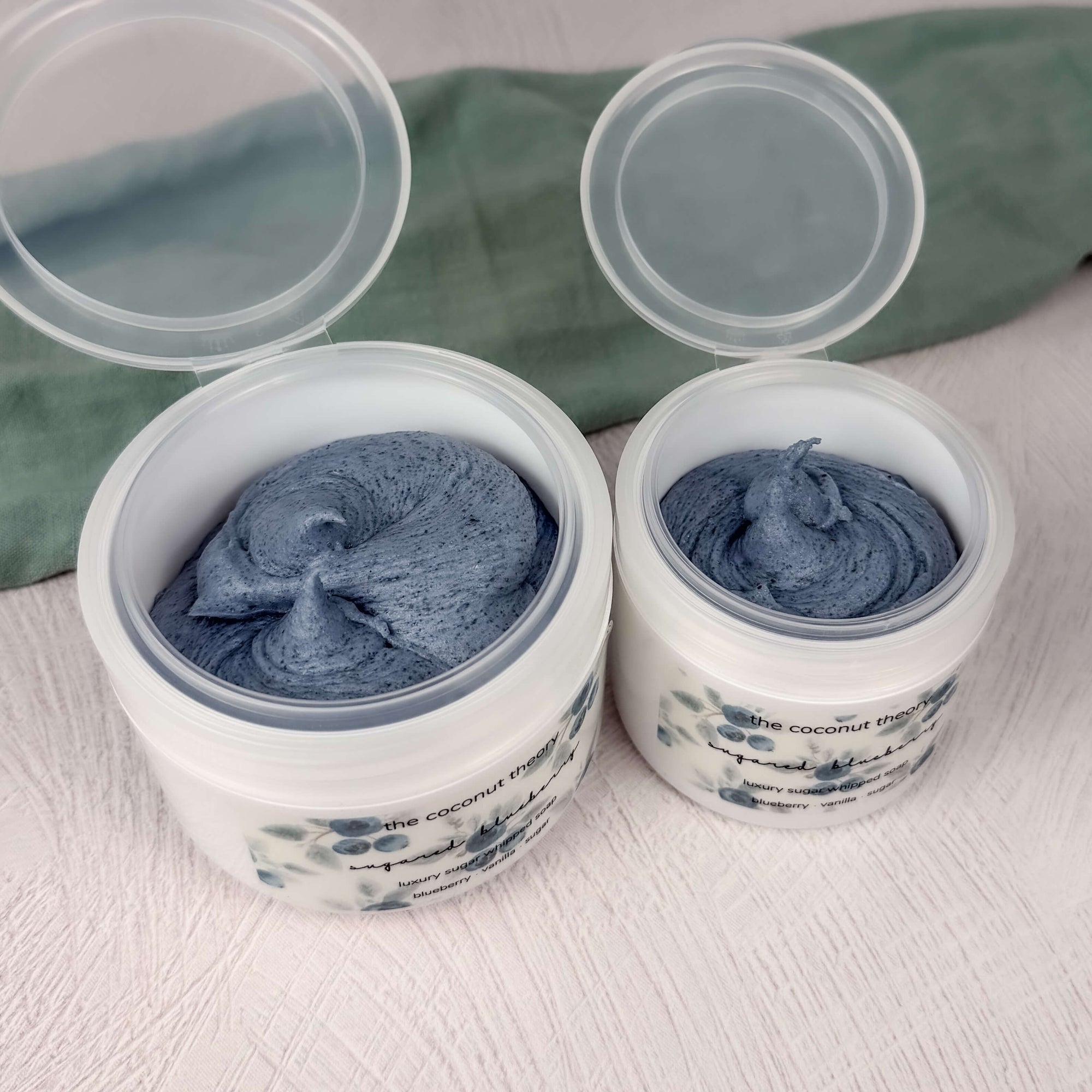 Sugared Blueberry Whipped Soap